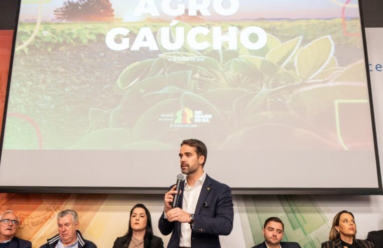 Eduardo Leite, governador do RS, reforça mobilização por renegociação de dívidas dos produtores rurais gaúchos