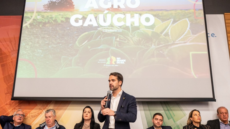 Eduardo Leite, governador do RS, reforça mobilização por renegociação de dívidas dos produtores rurais gaúchos