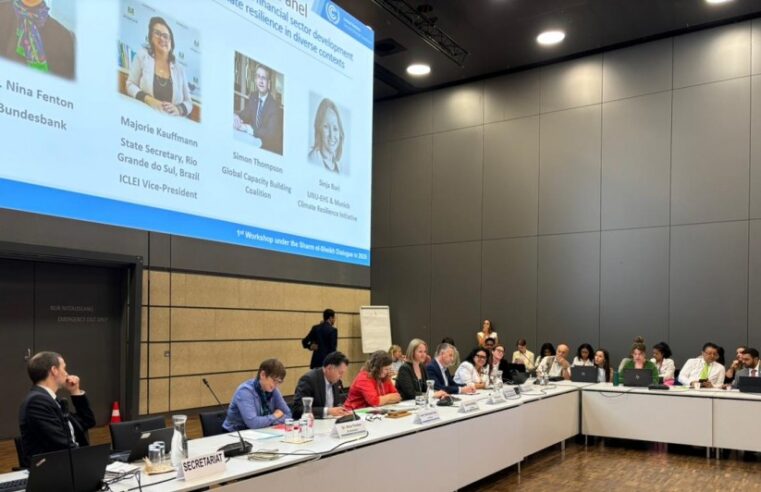 Governo do RS debate financiamento climático e apresenta projetos de mitigação durante a Conferência de Bonn